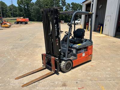 2022 Toyota 8FBE20U 4,000lbs Class 3 Wheel Electric Warehouse Forklift bidadoo