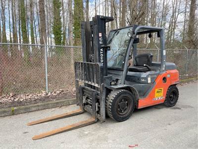 2015 Toyota 8FD35U 7,000 LB Industrial Forklift Lift Truck Kubota Diesel bidadoo