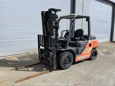 2018 Toyota 8FD35U 7,000 lbs Hyd Forklift Industrial Lift Truck Diesel bidadoo