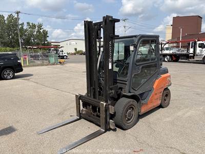 2014 Toyota 8FG40U 8,000 Lb Industrial Warehouse Forklift Yard Truck Cab bidadoo
