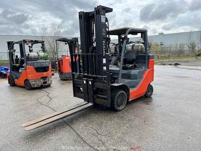 2014 Toyota 8FGC35U 7,000 lbs Warehouse Forklift Lift Truck bidadoo -Repair