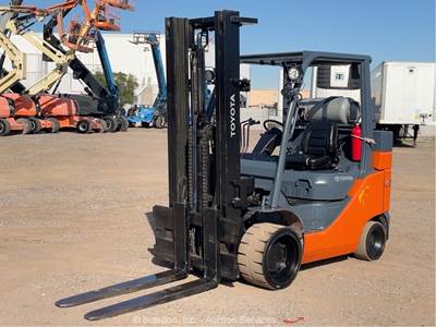 2016 Toyota 8FGC45U-BCS 10,000 lbs Class Warehouse Forklift LP bidadoo -Repair