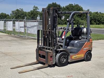 2020 Toyota 8FGU15 3,000 lbs Warehouse Forklift Lift Truck Load Scale bidadoo