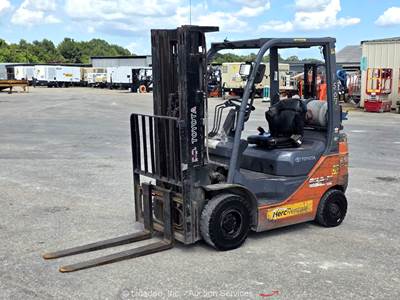 2020 Toyota 8FGU15 3,000 lbs Class Warehouse Forklift Lift Truck Propane bidadoo