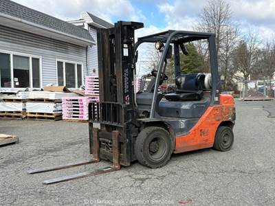 2012 TOYOTA 8FGU25 5,000 lbs Class Warehouse Forklift Lift Truck LPG bidadoo