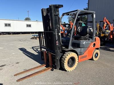 2018 Toyota 8FGU25 5,000 lbs Class Warehouse Forklift Lift Truck D/F bidadoo