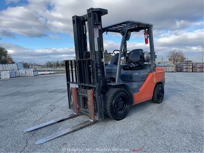 2020 Toyota 8FGU30 6,000 lbs Class Warehouse Forklift Lift Truck bidadoo