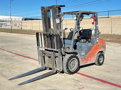 2016 Toyota 8FGU30 6000 lbs Warehouse Industrial Forklift Lift Truck LPG bidadoo