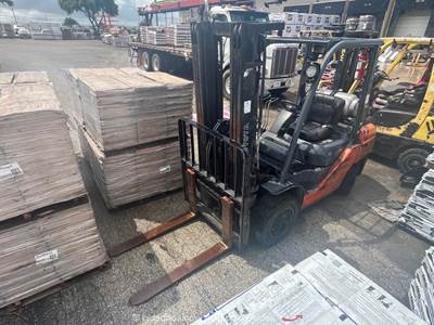 2016 TOYOTA 8FGU32 6,500 lbs Warehouse Industrial Forklift Lift Truck bidadoo
