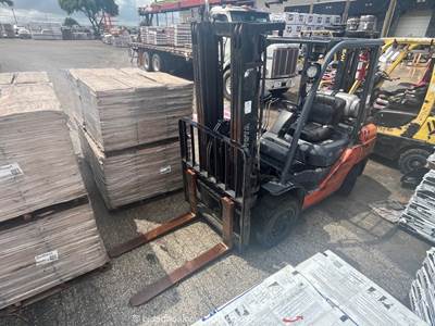 2016 TOYOTA 8FGU32 6,500 lbs Warehouse Industrial Forklift Lift Truck bidadoo