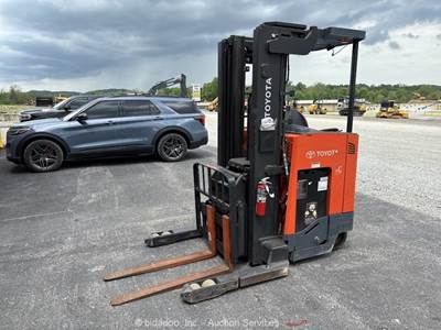 2019 Toyota 9BDRU15 3,000 lbs Electric Stand Up Forklift Lift Truck bidadoo