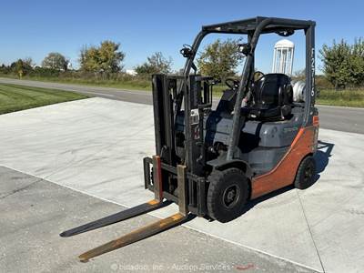 2021 Toyota BFGU15 3,000 lb Industrial Warehouse Forklift Lift Truck LP bidadoo