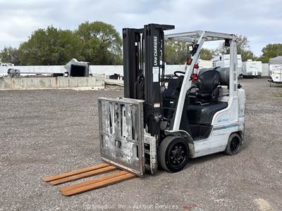 2021 Unicarriers CF50 5,000 lbs Warehouse Forklift Push/Pull Lift LPG bidadoo