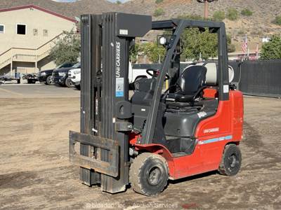 2018 Unicarrier MAP1F2A25LV 5,000 lbs Warehouse Forklift Lift Truck LPG bidadoo