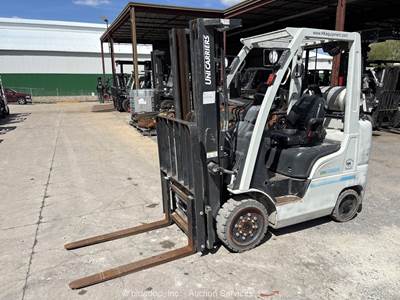 2017 UniCarrier MCP1F2A25LV 5,000lbs Warehouse Forklift Truck Lift Truck bidadoo