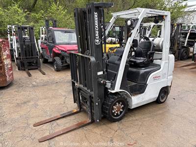 2015 UniCarriers MCP1F2A25LV 5,000 lbs Forklift Lift Truck LP Side Shift bidadoo