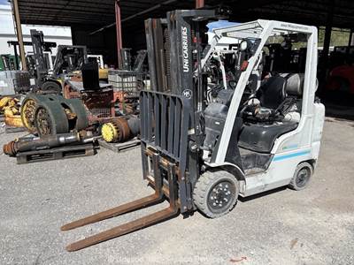 2017 UniCarriers MCP1F2A25LV 5,000 lbs Forklift Lift Truck LP Side Shift bidadoo
