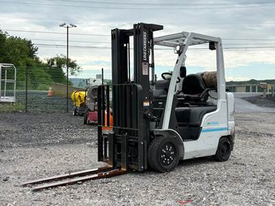 2021 Unicarrier MCP1F2A25LV 5,000 lbs Warehouse Forklift Lift Truck LPG bidadoo