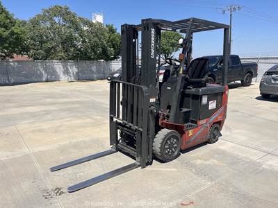 2020 UniCarrier MCT1B2L25S 5,000 lbs Electric Warehouse Forklift Truck bidadoo