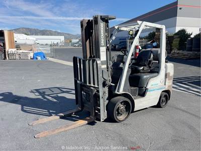 2016 Unicarrier MCUG1F2F36LV 6,000 lbs Warehouse Forklift Lift Truck LP bidadoo