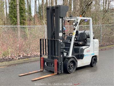 UniCarriers MCUG1F2F36LV 8,000 lbs Industrial Warehouse Forklift Truck bidadoo