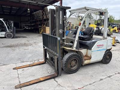 2014 UniCarriers MJ1F4A35LV 7,600 lbs Warehouse Forklift Lift Truck LPG bidadoo