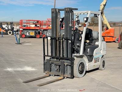2022 Unicarriers MP1F2A25DV 5,000 lbs Warehouse Forklift Lift bidadoo -Repair