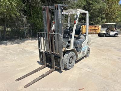 2022 Unicarrier MP1F2A25DV 5,000 lbs Warehouse Forklift Lift Truck D/F bidadoo