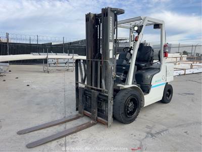2000 Unicarriers MUG1F2A30LV 6,000 Lb Warehouse Forklift Lift Truck bidadoo