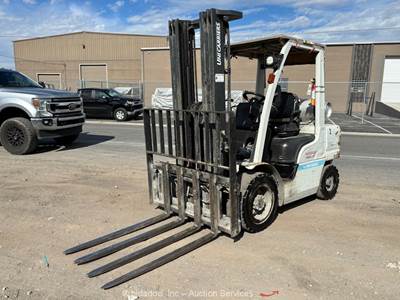 2013 Unicarriers MUG1F2A30LV 6,000 lbs Warehouse Forklift Lift Truck bidadoo