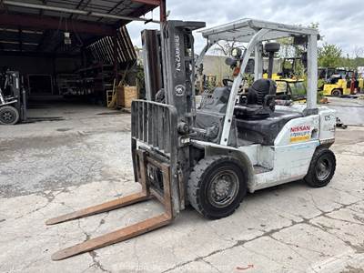 2014 UniCarriers MW1F4A35V 7,000 lbs Forklift Lift Truck Side Shift bidadoo