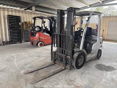 2021 UniCarriers PF50 5,000 lb Class Warehouse Forklift Truck LPG bidadoo