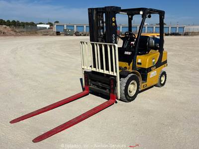 2019 Yale GLP050 5,000 lbs. Warehouse Industrial Forklift LPG Lift Truck bidadoo