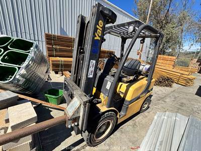 2010 Yale GLP050 5,000 lbs Warehouse Industrial Fork Lift Truck -Parts/Repair