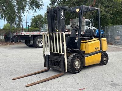 2004 Yale GLP050 5,000 lb Class Industrial Warehouse Forklift Truck LPG bidadoo