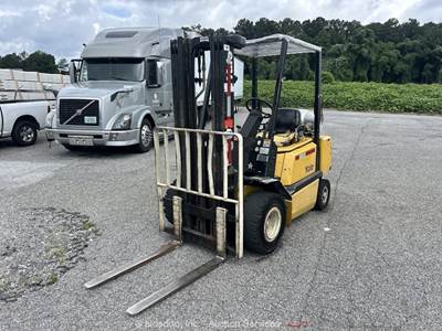 2001 YALE GLP050 5,000 lbs Warehouse Forklift Material Lift Truck LPG bidadoo