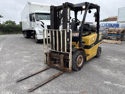 2007 YALE GLP050 5,000 lbs Industrial Warehouse Forklift Lift Truck LPG bidadoo