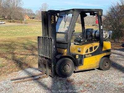 Yale GLP050VX 5,000 lbs Warehouse Industrial Forklift Lift Truck LPG bidadoo