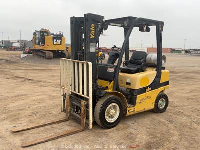 2015 Yale GLP050VX 5,000 lbs Class Warehouse Forklift Lift Truck D/F bidadoo