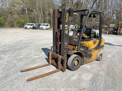 2015 Yale GLP050VX 5,000 lbs Warehouse Industrial Forklift Lift Truck bidadoo