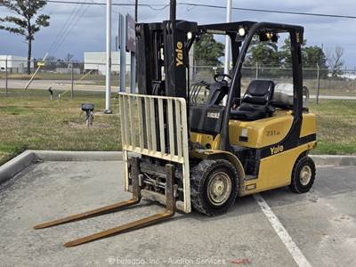 2019 Yale GLP050VXNEAE084 5,000 lbs Warehouse Forklift Lift Truck D/F bidadoo