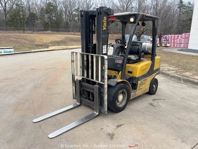 2016 Yale GLP060VX 5,000 lbs Class Warehouse Forklift Lift Truck LPG bidadoo