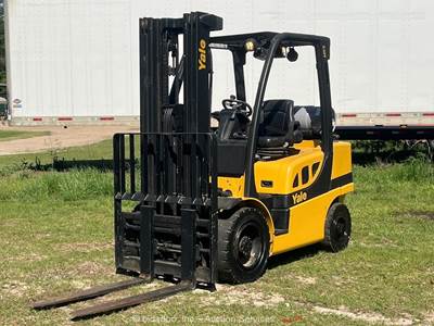 2015 Yale GLP060VX 6,000 lb D/F Industrial Warehouse Forklift Lift Truck bidadoo