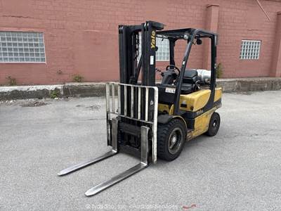 2013 Yale GLP060VX 6,000 lbs Class Industrial Warehouse Forklift LPG bidadoo