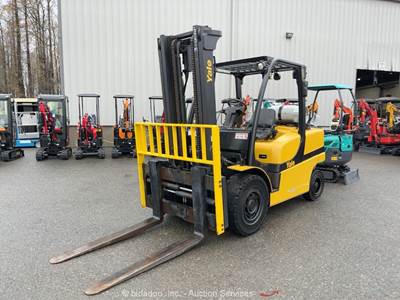 2019 Yale GLP100VX 10,000 lbs Class Hyd Forklift Warehouse Lift Truck bidadoo