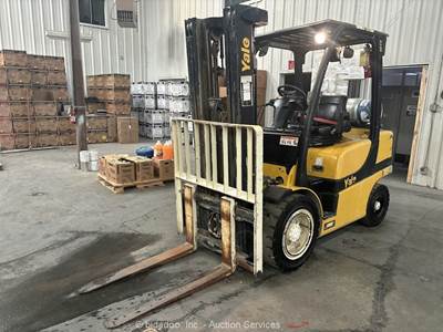 2017 Yale GP060VX 6,000 lbs Industrial Warehouse Forklift Truck bidadoo -Repair