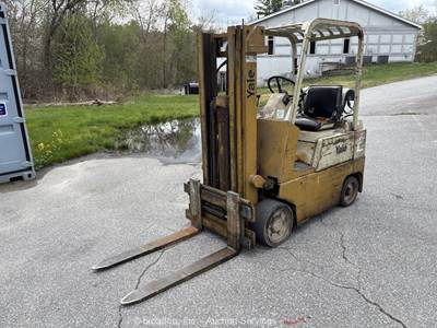 Yale GTC050BC 5,000 lbs D/F Industrial Warehouse Forklift Lift Truck bidadoo
