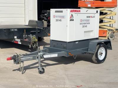 2023 Airman SDG13LAX-81E 10kW S/A Towable Generator 13kVA Genset bidadoo