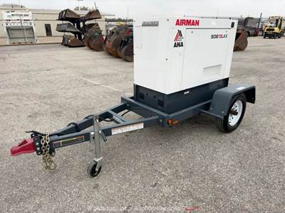 2023 Airman SDG13LAX-8E1 10kW S/A Towable Generator 13kVA Genset bidadoo