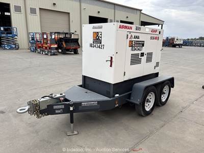 2021 Airman SDG40S-8E1 Towable Generator 36kVA 29 kW Kubota Genset -Parts/Repair